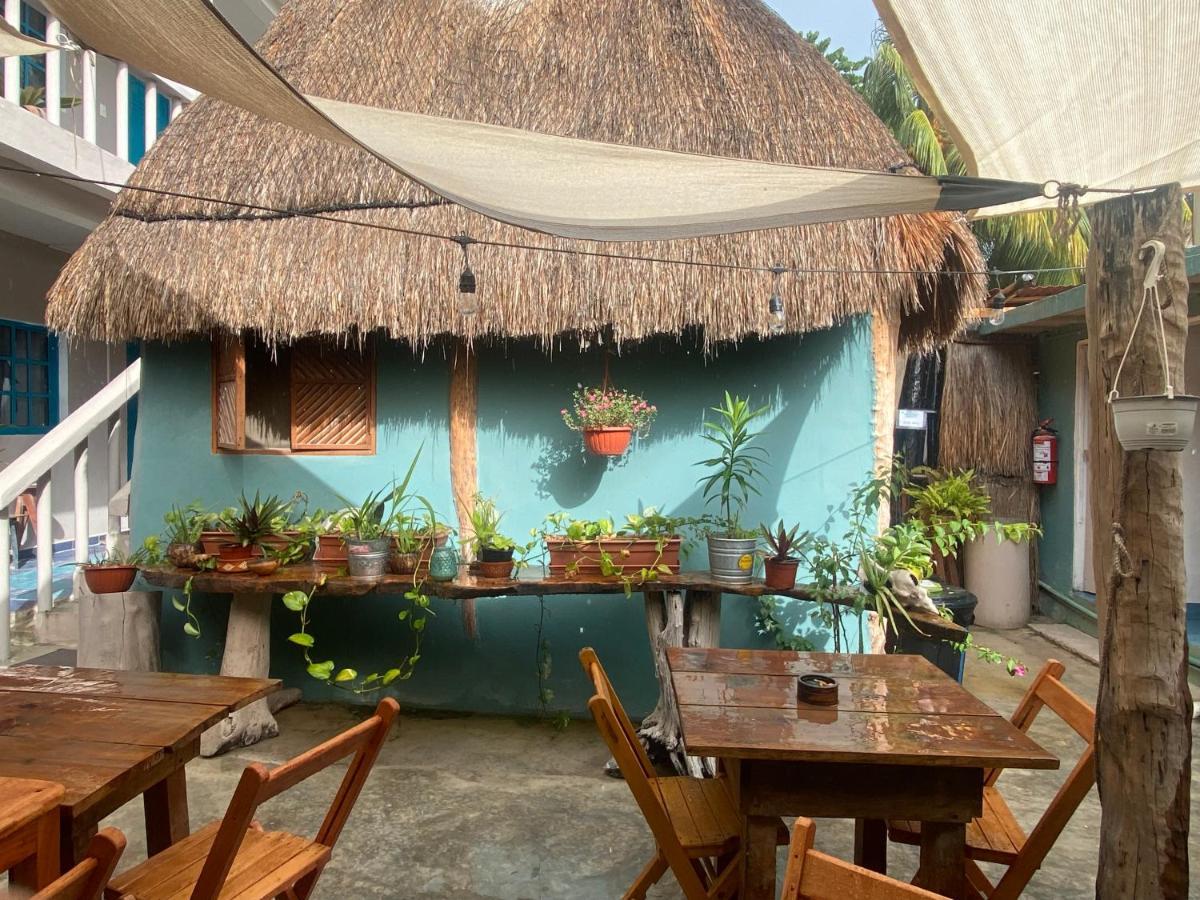 Barco Verde Hostel Ilha Holbox Exterior foto